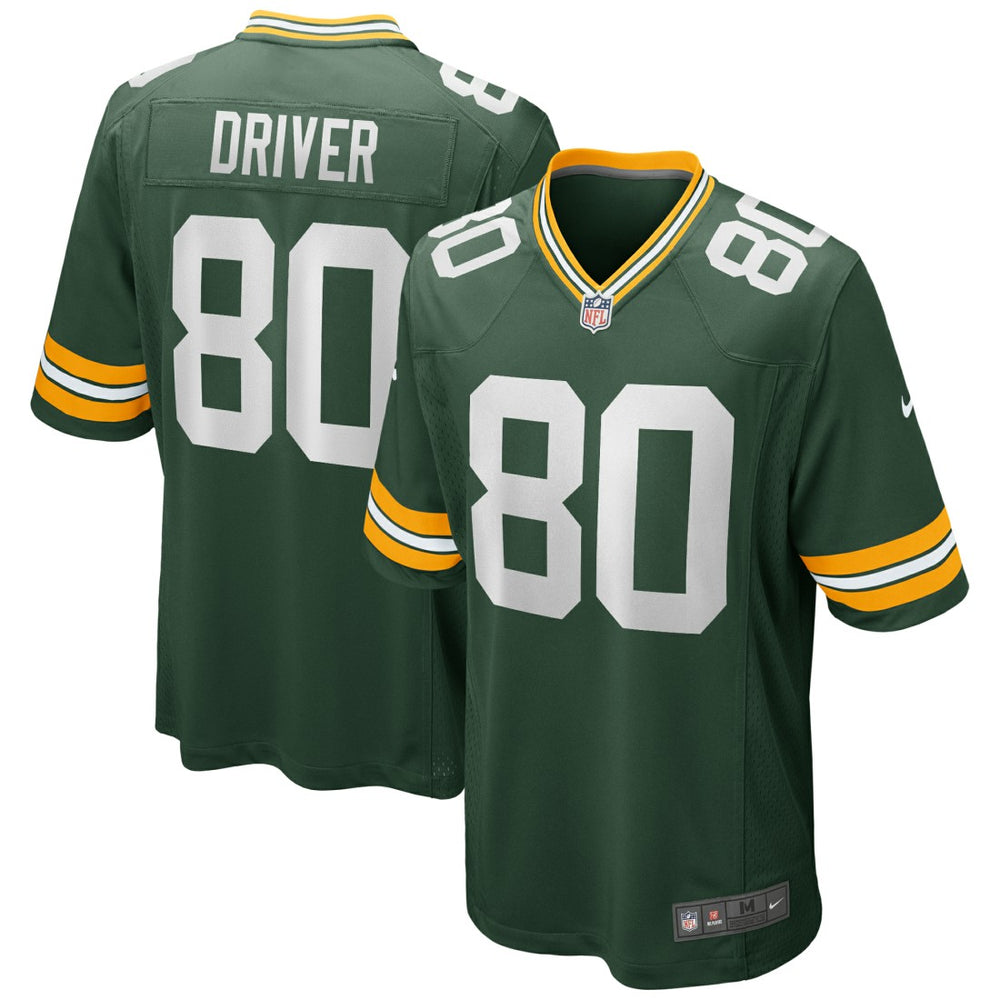 Donald Driver Green Bay Packers Game Retired Player Jersey - Green - Nike