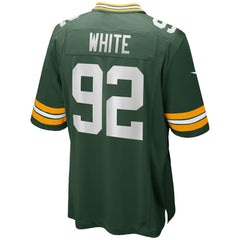 Reggie White Green Bay Packers Game Retired Player Jersey - Green - Nike