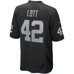 Ronnie Lott Las Vegas Raiders Game Retired Player Jersey - Black - Nike