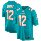 Bob Griese Miami Dolphins Game Retired Player Jersey - Aqua - Nike