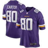 Cris Carter Minnesota Vikings Game Retired Player Jersey - Purple - Nike