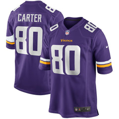 Cris Carter Minnesota Vikings Game Retired Player Jersey - Purple - Nike