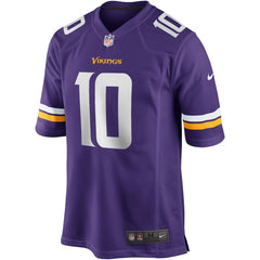 Fran Tarkenton Minnesota Vikings Game Retired Player Jersey - Purple - Nike