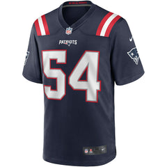 Tedy Bruschi New England Patriots Game Retired Player Jersey - Navy - Nike