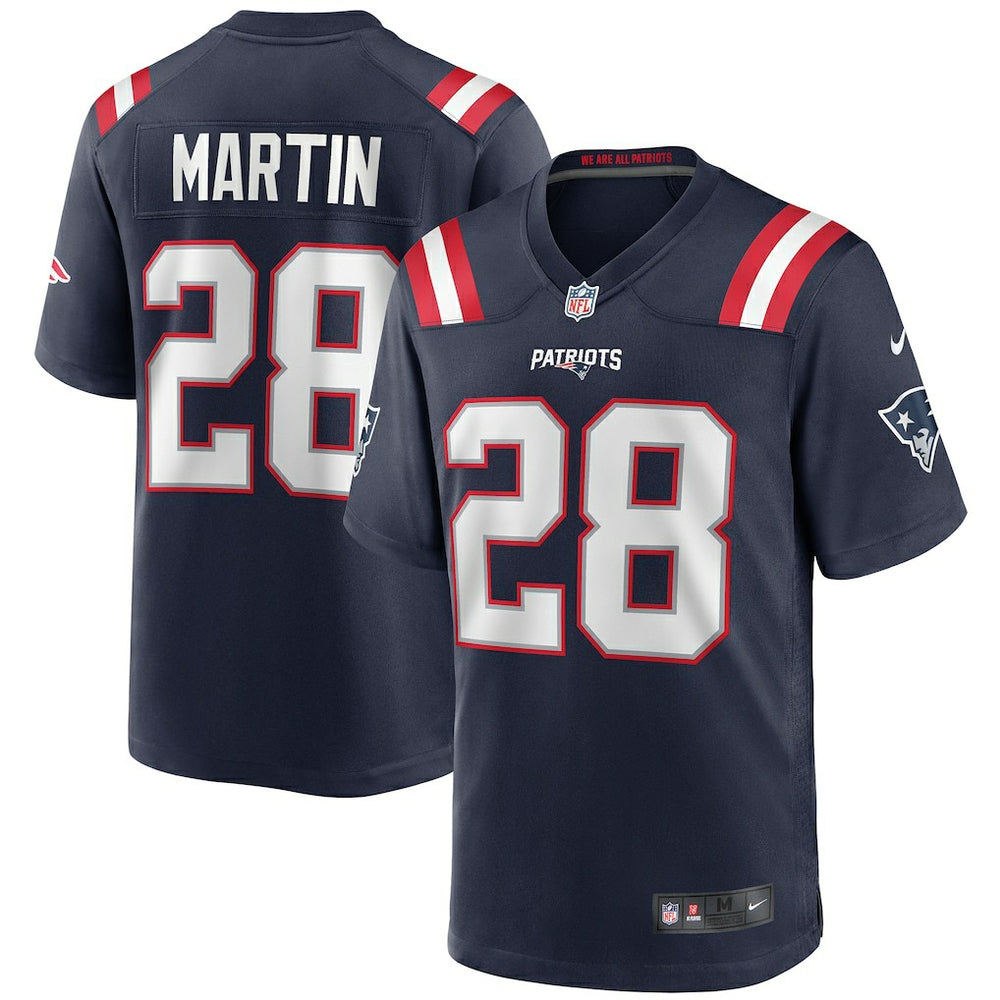 Curtis Martin New England Patriots Game Retired Player Jersey - Navy - Nike