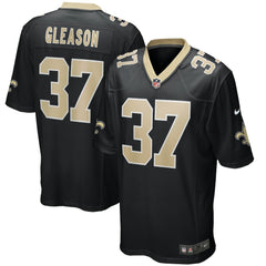 Steve Gleason New Orleans Saints Game Retired Player Jersey - Black - Nike