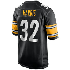Franco Harris Pittsburgh Steelers Game Retired Player Jersey - Black - Nike