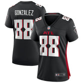 Tony Gonzalez Atlanta Falcons Women's Game Retired Player Jersey - Black - Nike