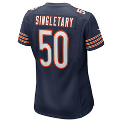 Mike Singletary Chicago Bears Women's Game Retired Player Jersey - Navy - Nike