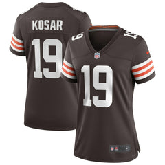 Bernie Kosar Cleveland Browns Women's Game Retired Player Jersey - Brown - Nike