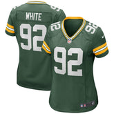 Reggie White Green Bay Packers Women's Game Retired Player Jersey - Green - Nike