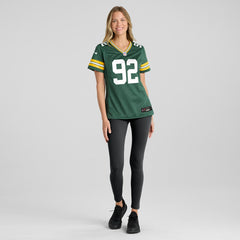 Reggie White Green Bay Packers Women's Game Retired Player Jersey - Green - Nike