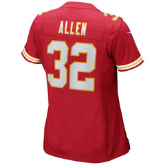 Marcus Allen Kansas City Chiefs Women's Game Retired Player Jersey - Red - Nike
