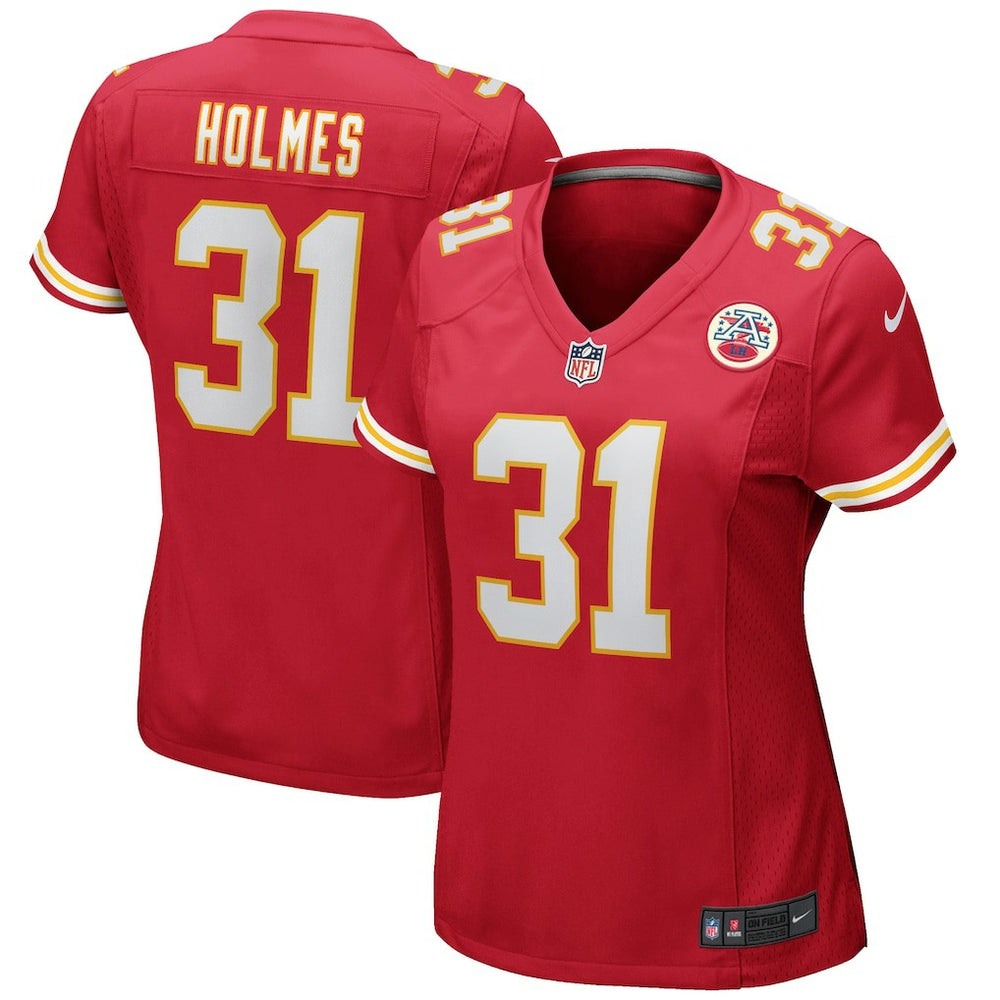Priest Holmes Kansas City Chiefs Women's Game Retired Player Jersey - Red - Nike