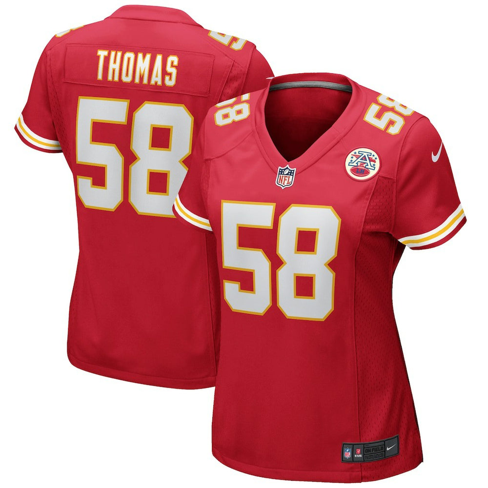 Derrick Thomas Kansas City Chiefs Women's Game Retired Player Jersey - Red - Nike