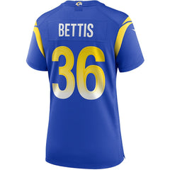 Jerome Bettis Los Angeles Rams Women's Game Retired Player Jersey - Royal - Nike
