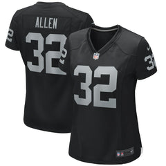 Marcus Allen Las Vegas Raiders Women's Game Retired Player Jersey - Black - Nike