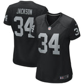 Bo Jackson Las Vegas Raiders Women's Game Retired Player Jersey - Black - Nike