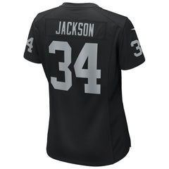 Bo Jackson Las Vegas Raiders Women's Game Retired Player Jersey - Black - Nike