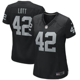 Ronnie Lott Las Vegas Raiders Women's Game Retired Player Jersey - Black - Nike