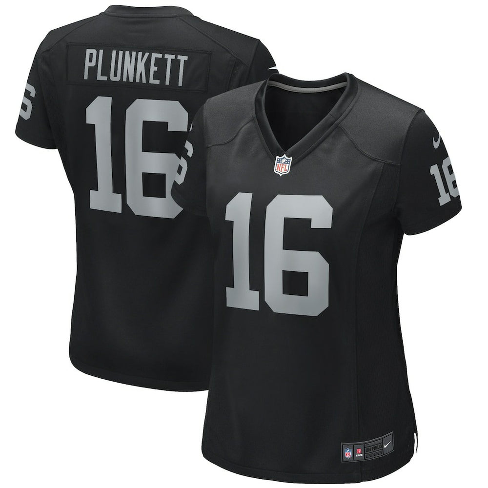 Jim Plunkett Las Vegas Raiders Women's Game Retired Player Jersey - Black - Nike