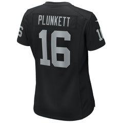 Jim Plunkett Las Vegas Raiders Women's Game Retired Player Jersey - Black - Nike