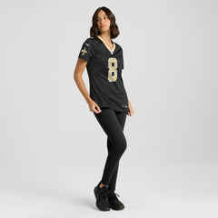 Archie Manning New Orleans Saints Women's Game Retired Player Jersey - Black - Nike