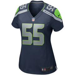 Brian Bosworth Seattle Seahawks Women's Game Retired Player Jersey - College Navy - Nike