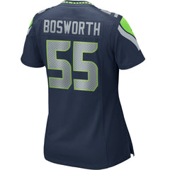 Brian Bosworth Seattle Seahawks Women's Game Retired Player Jersey - College Navy - Nike