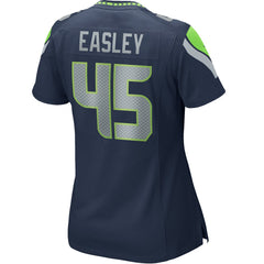 Kenny Easley Seattle Seahawks Women's Game Retired Player Jersey - College Navy - Nike