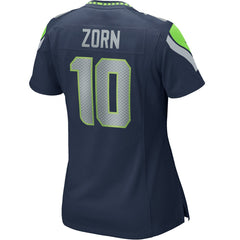 Jim Zorn Seattle Seahawks Women's Game Retired Player Jersey - College Navy - Nike