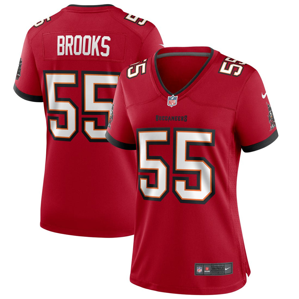Derrick Brooks Tampa Bay Buccaneers Women's Game Retired Player Jersey - Red - Nike