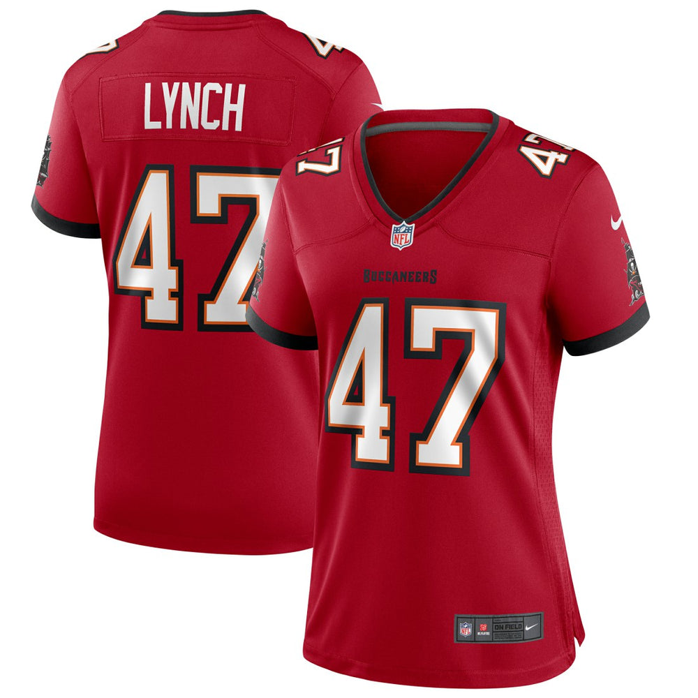 John Lynch Tampa Bay Buccaneers Women's Game Retired Player Jersey - Red - Nike