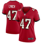 John Lynch Tampa Bay Buccaneers Women's Game Retired Player Jersey - Red - Nike