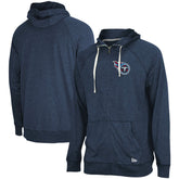 Tennessee Titans New Era In Season Hoodie Full-Zip Jacket - Heathered Navy - NFL