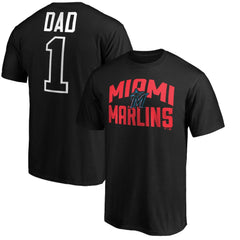 Miami Marlins Father's Day #1 Dad T-Shirt Discount