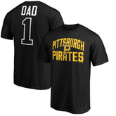 Pittsburgh Pirates Father's Day #1 Dad T-Shirt Online