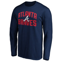 Atlanta Braves Father's Day #1 Dad Long Sleeve T-Shirt for sale