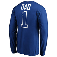 Chicago Cubs Father's Day #1 Dad Long Sleeve T-Shirt for sale