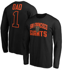 San Francisco Giants Father's Day #1 Dad Long Sleeve T-Shirt for sale