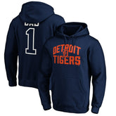 Detroit Tigers Father's Day #1 Dad Pullover Hoodie Near Me