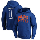 New York Mets Father's Day #1 Dad Pullover Hoodie Sale