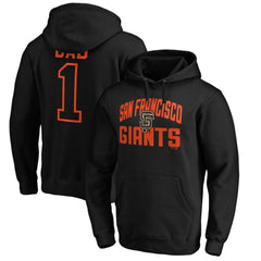 San Francisco Giants Father's Day #1 Dad Pullover Hoodie Sale