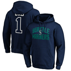 Seattle Mariners Father's Day #1 Dad Pullover Hoodie Online