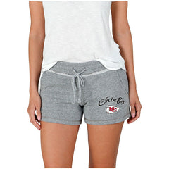 Kansas City Chiefs Concepts Sport Women's Mainstream Terry Shorts - Gray - NFL
