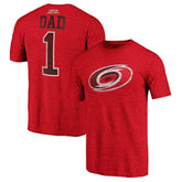 Carolina Hurricanes Greatest Dad Tri-Blend T-Shirt - Red | NHL on sale