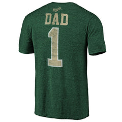 Minnesota Wild Greatest Dad Tri-Blend T-Shirt - Green | NHL discount