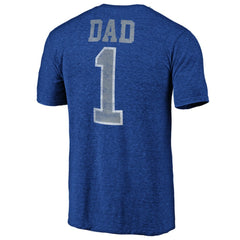 Tampa Bay Lightning Greatest Dad Tri-Blend T-Shirt - Blue | NHL sale