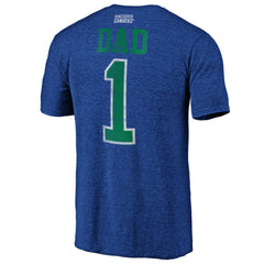 Vancouver Canucks Greatest Dad Tri-Blend T-Shirt - Blue | NHL on sale