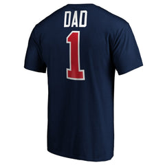 Columbus Blue Jackets #1 Dad T-Shirt - Navy | NHL online
